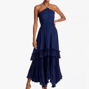 Ramy Brook Midnight Blue High Low Dress